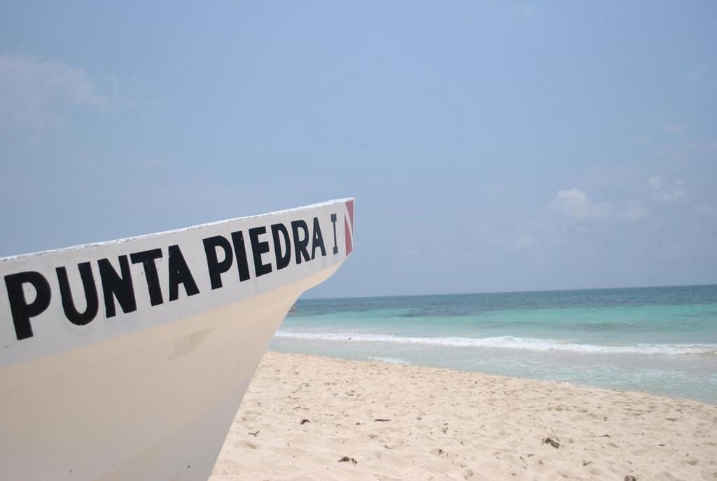 Punta Piedra Beach Posada Tulum Bagian luar foto